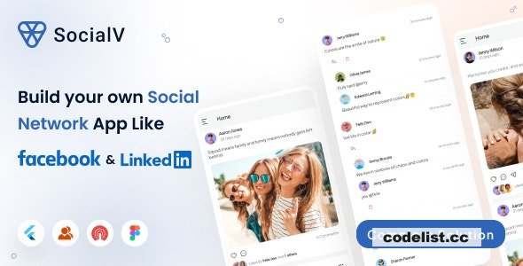SocialV v6.12.0 - Social Network Flutter App with BuddyPress (WordPress) Backend