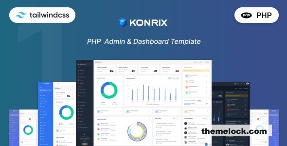 Download Konrix – PHP Tailwind CSS Admin & Dashboard Template | Free Nulled Scripts