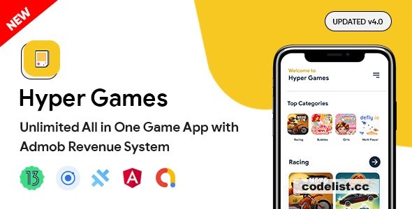 Hyper Games v4.0.0 - All in One Game App