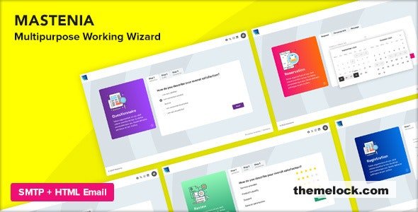 Mastenia Sign up and Multipurpose Form Wizard