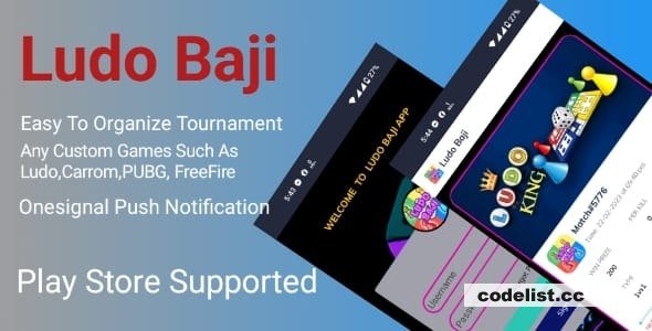 Ludo Baji v1.0.0 - Real Money Ludo Tournament App (Play store Supported)