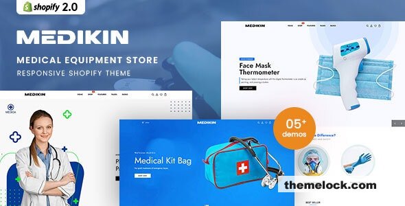 Medikin - Medical Equipment Responsive Shopify 2.0 Theme