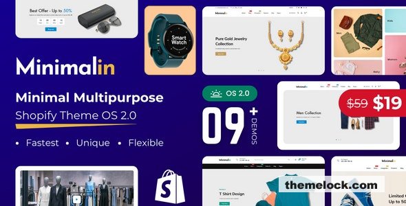 Minimalin v1.0.1 - Minimal Multipurpose Shopify Theme OS 2.0