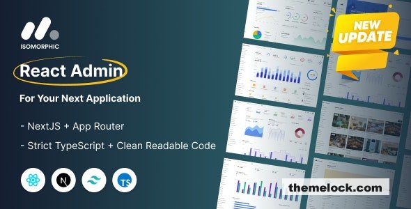 Isomorphic v5.5.0 - React Admin Dashboard Template
