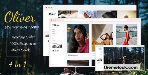 Download Oliver – Photography Blogger Theme | Free Nulled Scripts