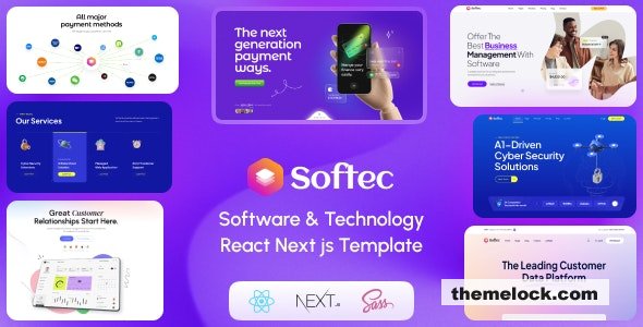 Softec - Software & Technology React Next js Template