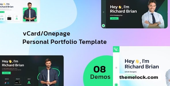 Ventix - Personal Portfolio HTML Template