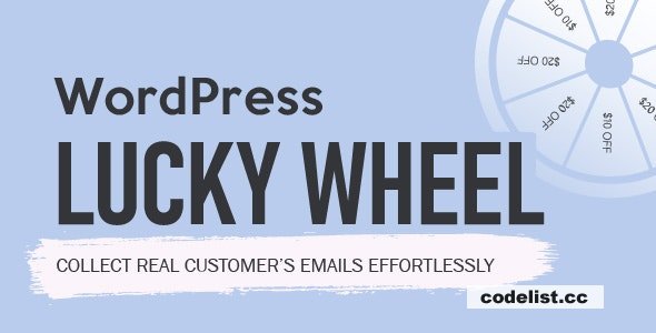 WordPress Lucky Wheel v1.2.6 - Lucky Wheel Spin and Win