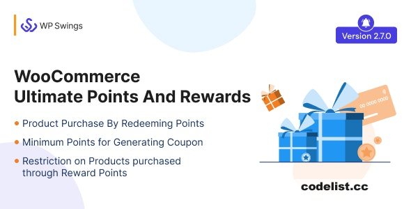 WooCommerce Ultimate Points And Rewards v2.7.2