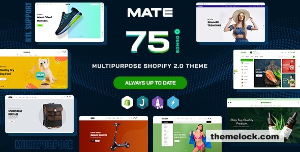 Mate - Multipurpose Shopify 2.0 Theme