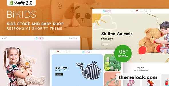 Bikids - Kids Store & Baby Shop Responsive Shopify Theme