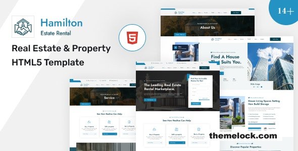 Hamilton - Real Estate & Property HTML Template