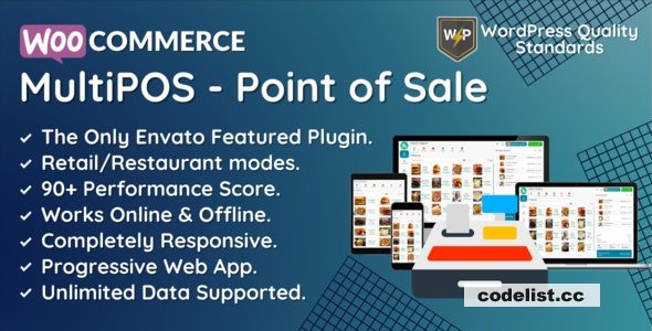 MultiPOS v5.0.1 - Point of Sale (POS) for WooCommerce