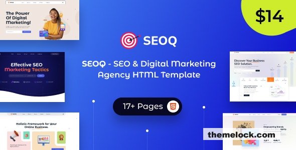 SEOQ - SEO & Digital Marketing Agency HTML Template