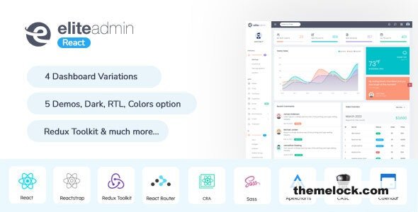 Elite - React Admin Template