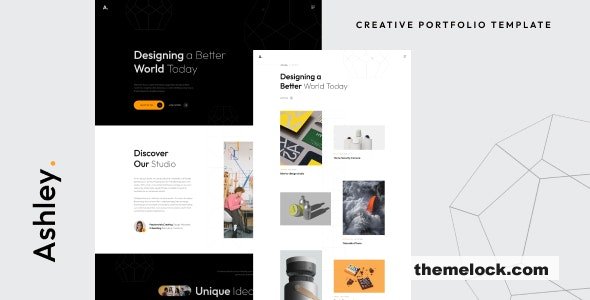 Ashley - Creative Portfolio Template