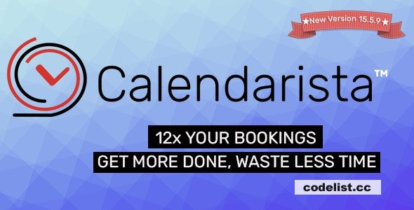 Calendarista Premium v15.5.9 - WP Appointment Booking Plugin and Schedule System
