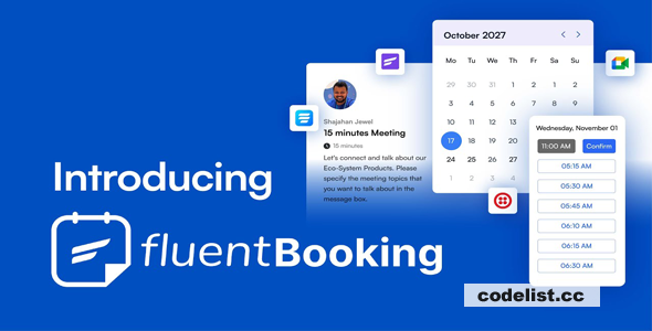 Fluent Booking Pro v1.5.22