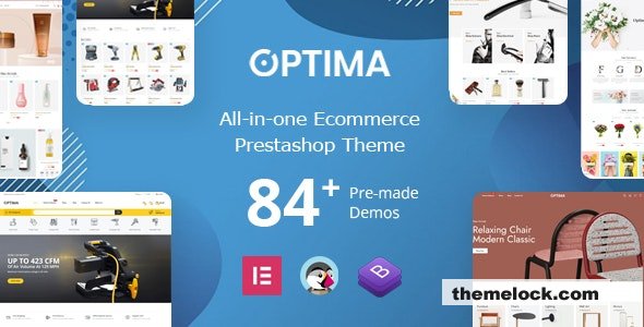 Optima Elementor v3.0.6 - Multipurpose Prestashop 1.7.x, 8.x Theme