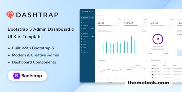 Dashtrap - Bootstrap 5 Admin Dashboard & UI Kits