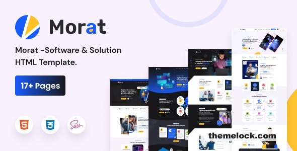 Morat - Software & Solution HTML5 Template
