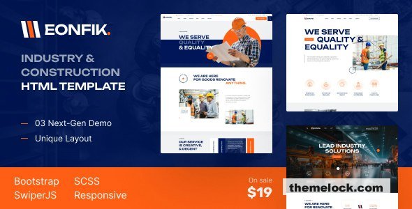 Eonfik - Construction HTML Template