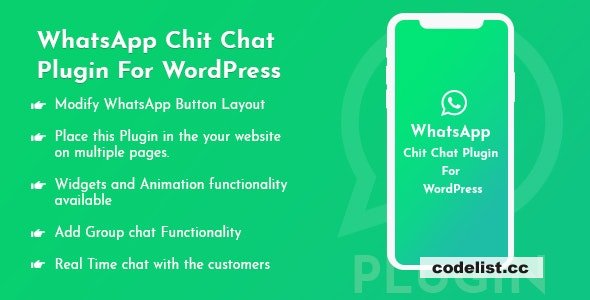 Chit v1.0.2 - WhatsApp Chat WordPress Plugin