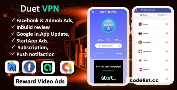 Duet Pro VPN App v8.0 - Secure VPN App & Fast VPN