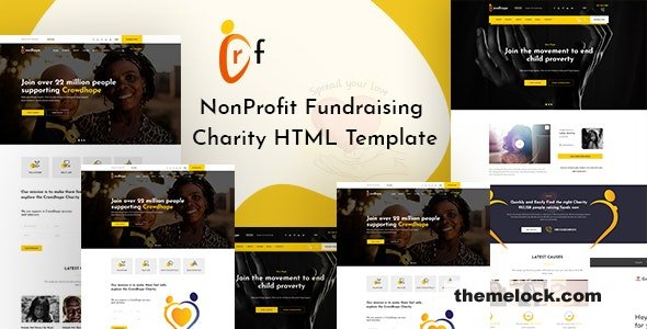 Crf - Crowdfunding Charity HTML Template