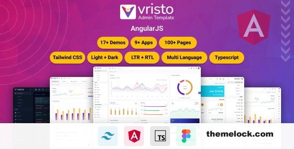 Vristo - Multipurpose Tailwind Angular Admin Template