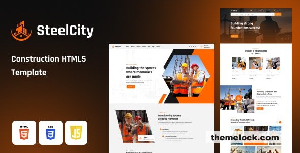 SteelCity - Construction HTML Template