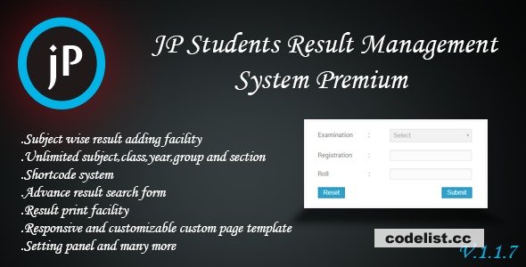 JP Students v1.1.7 - Result Management System Premium