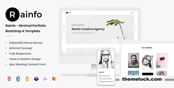 Rainfo - Portfolio and Agency Template