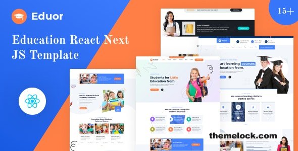 Eduor - Education React NextJs Template