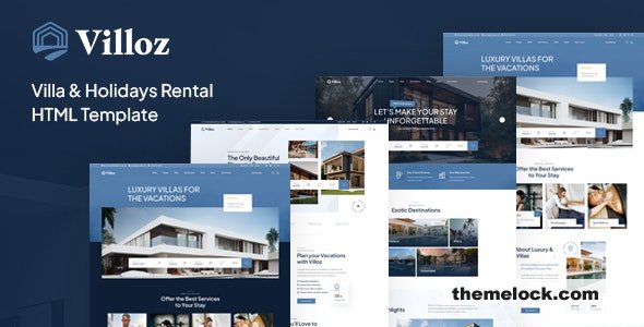Villoz - Villa & Holidays Rental HTML Template