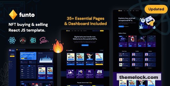 Funto - React NFT Marketplace