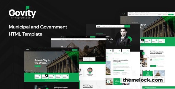 Govity - Municipal and Government HTML Template