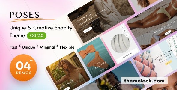 Poses - Cosmetics & Swimwear Shopify Theme OS 2.0