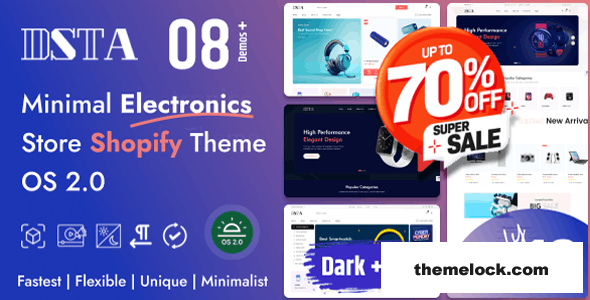 Dsta v1.0.1 - Minimal Electronics Store Shopify Theme OS 2.0