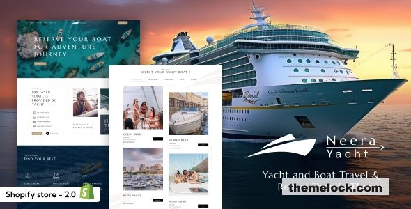 Neera v1.1 - Yacht Boat & Travel Rental Services Shopify Theme