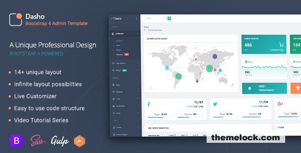 Dasho - Bootstrap Admin Template