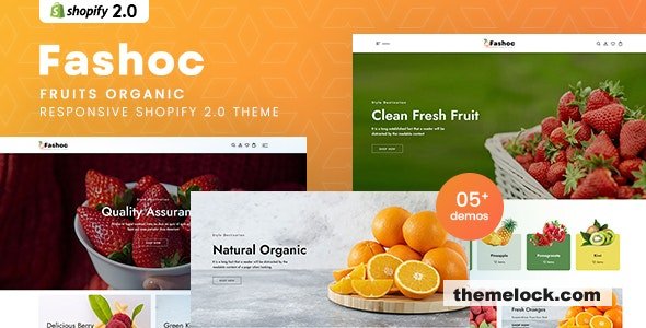 Fashoc - Fruits Organic Responsive Shopify 2.0 Theme