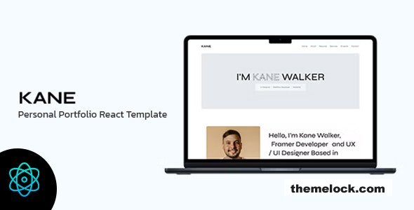 Kane - Personal Portfolio React Template