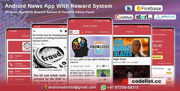 Andro News - Android News App With Reward System - 1 February 2024