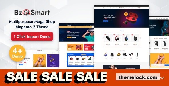 Download BzoSmart v1.2.0 – Responsive Multipurpose Megashop Magento 2 Theme | Free Nulled Scripts