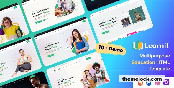 Learnit - Multipurpose Education HTML Template