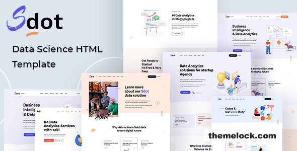Sdot - Data Science HTML Template