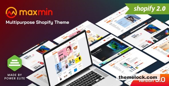 MAXMIN v5.0.4 - Dropshipping AliExpress Clone Shopify OS 2.0 Theme