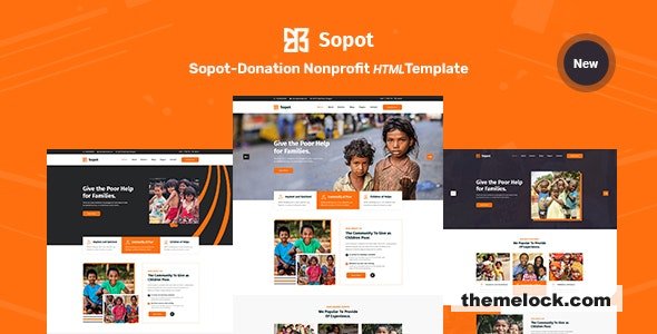 Sopot - Charity NonProfit HTML5 Template