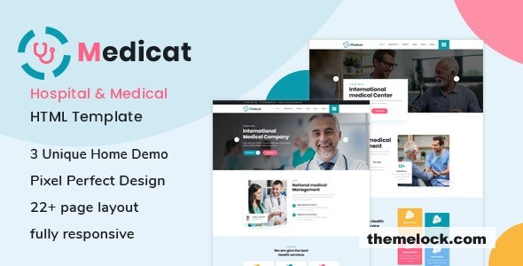 Medicat - Medical and Health HTML5 Template